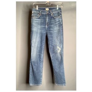 Cara High-Rise Cigarette Ankle Jeans